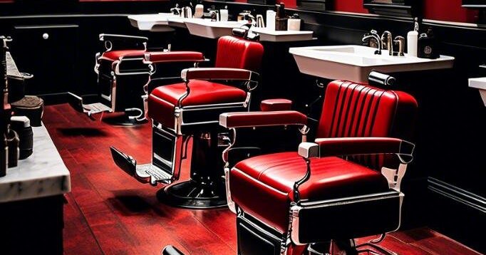 29 Red barbershop decor ideas